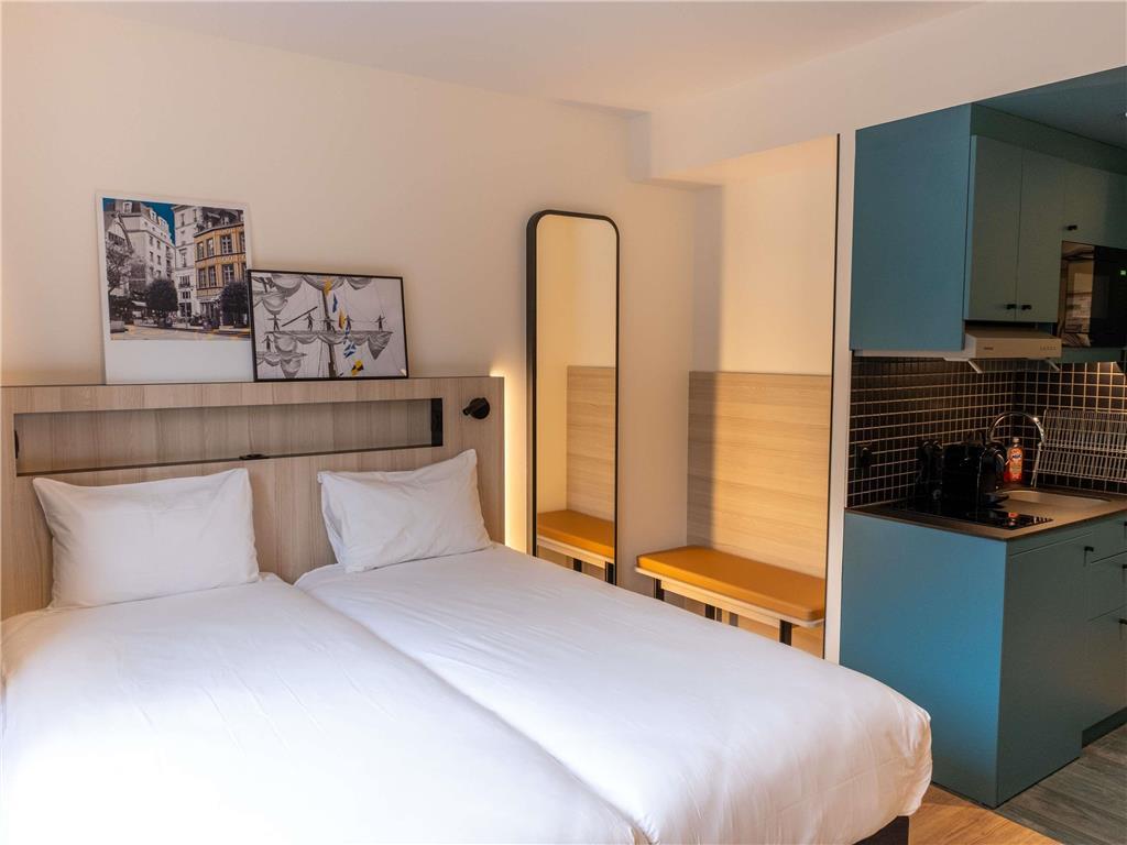 Aparthotel Adagio Access Rouen Centre Cathedrale Quarto foto